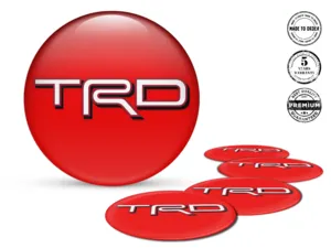 Toyota TRD Adesivi Silicone Niche Quantum Racing Pulse